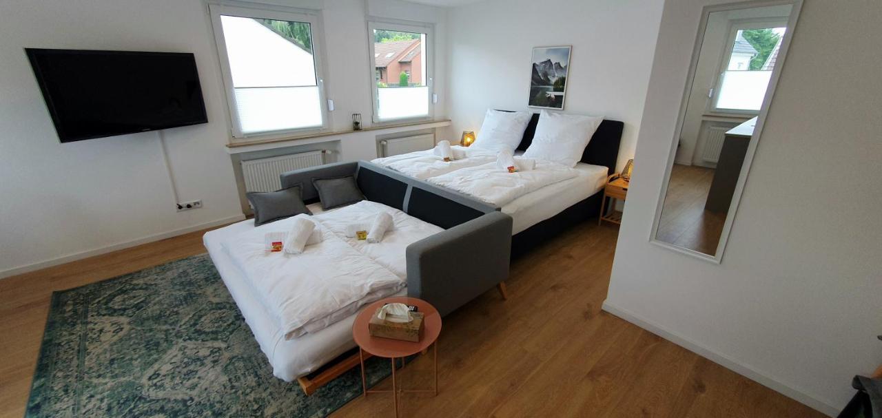 Citychalet-Uni- Boxspringbett Kueche-Ruhig-Parkplatz Bochum Esterno foto